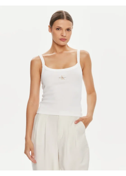 Tielko v bielej farbe Calvin Klein Jeans