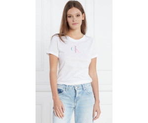 Bavlnené tričko Calvin Klein s farebným logom