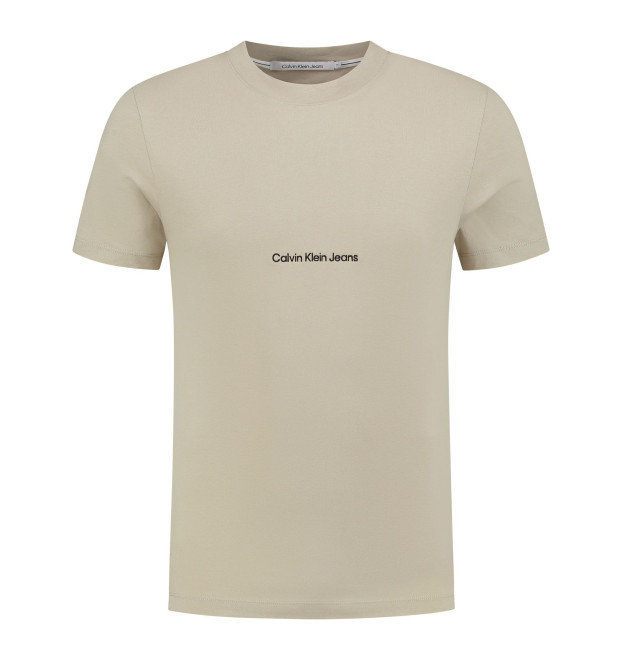 Bledohnedé pánske tričko Calvin Klein Jeans