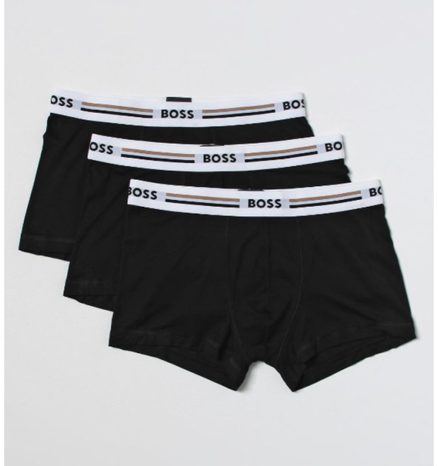 Čierne boxerky Boss 3pack
