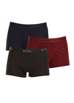 Farebné boxerky Boss 3pack 