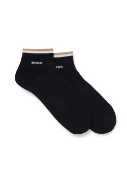 BOSS členkové ponožky-čierne