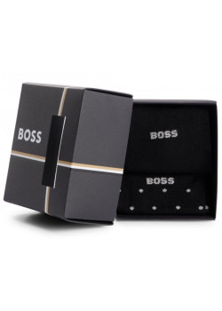 Dvojbalenie pánskych ponožiek Boss v čiernej farbe