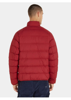 Pánska tenká červená páperová bunda Tommy Jeans 