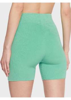 Cyklistické šortky  Calvin Klein Jeans zelenej farby 