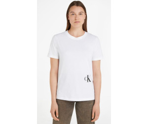 Biele tričko s krátkym rukávom Calvin Klein Jeans