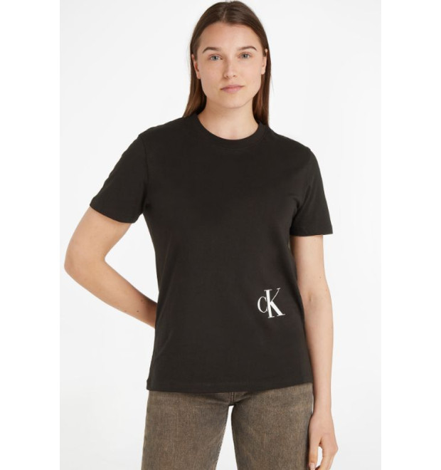 Calvin Klein Jeans dámske basic tričko čierne Calvin Klein Jeans dámske basic tričko čierne