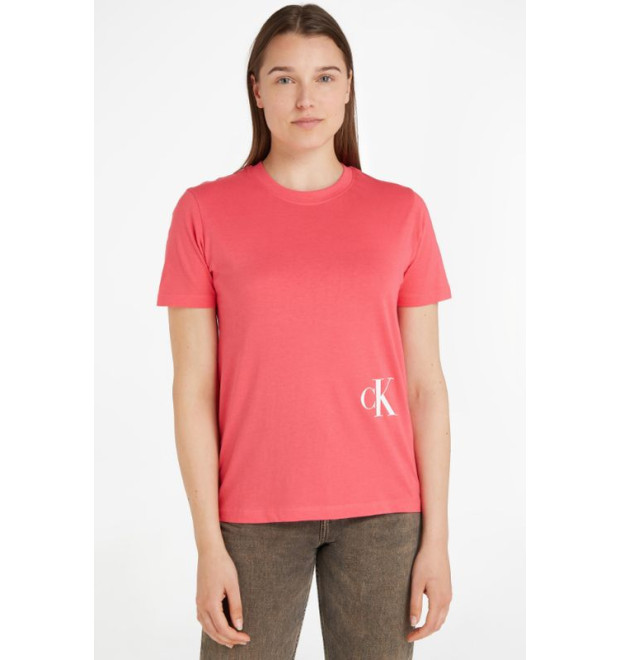 Calvin Klein Jeans dámske basic tričko ružové Calvin Klein Jeans dámske basic tričko ružové