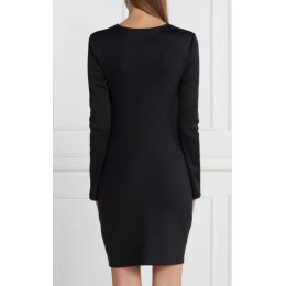 Dámske čierne mini šaty Calvin Klein 