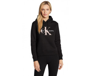 Mikina s kapucňou Calvin Klein v čiernej farbe