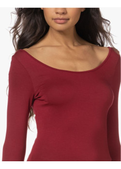 Calvin Klein dámsky set z modalu bordový