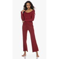 Calvin Klein dámsky set z modalu bordový Calvin Klein dámsky set z modalu bordový