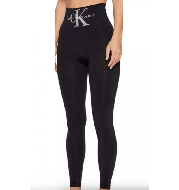 Calvin Klein dámske legíny s vysokým pásom čierne Calvin Klein dámske legíny s vysokým pásom čierne