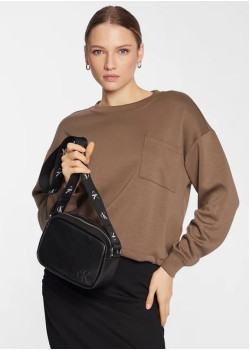 Crossbody kabelka Calvin Klein čierna