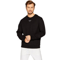 Calvin Klein čierna pánska mikina bez kapucne
