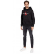 Calvin Klein pánska mikina s kapucňou a logom čierna Calvin Klein pánska mikina s kapucňou a logom čierna