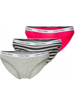 Dámske farebné nohavičky Calvin Klein 3 kusy v balení