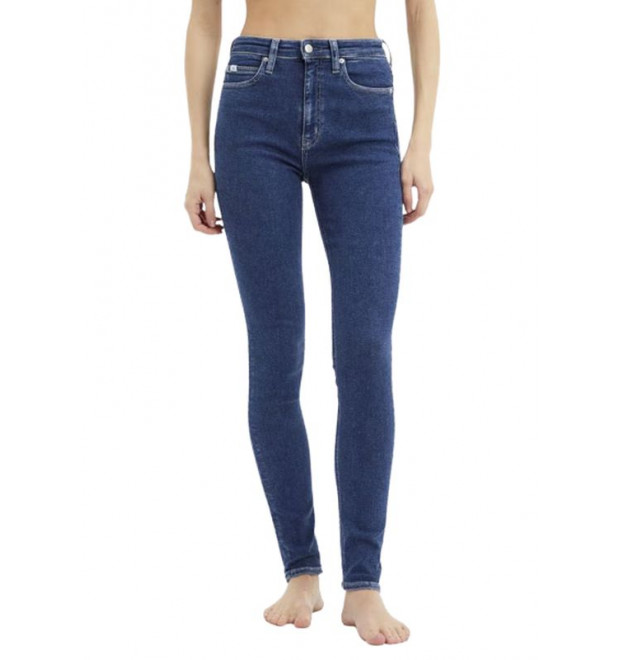 Calvin Klein Jeans Skinny Fit Denim Dark dámske rifle modré Calvin Klein Jeans Skinny Fit Denim Dark dámske rifle modré