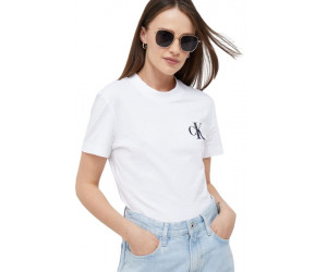 Klasické dámske tričko Calvin Klein biele