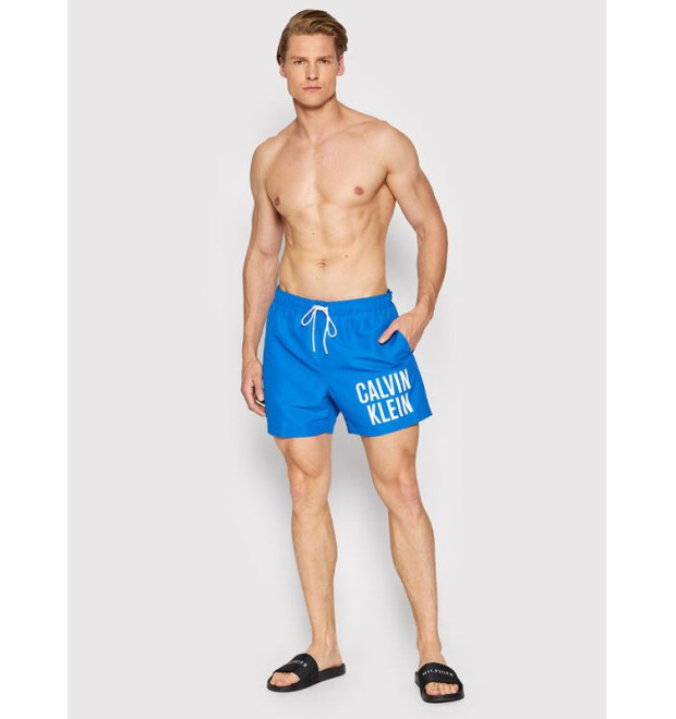 Pánske modré šortky Calvin Klein Pánske modré šortky Calvin Klein