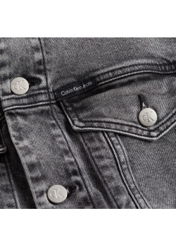 Sivá rifľová  bunda Calvin Klein Jeans