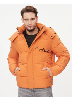 Pánska oranžová bunda Calvin Klein Jeans