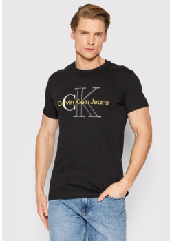 Čierne tričko Calvin Klein Jeans s  logom