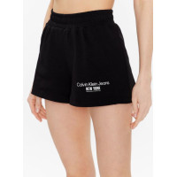 Dámske čierne šortky Calvin Klein Jeans Dámske čierne šortky Calvin Klein Jeans