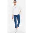 Biela dámska mikina s kapucňou Calvin Klein Jeans Biela dámska mikina s kapucňou Calvin Klein Jeans