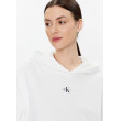 Biela dámska mikina s kapucňou Calvin Klein Jeans Biela dámska mikina s kapucňou Calvin Klein Jeans