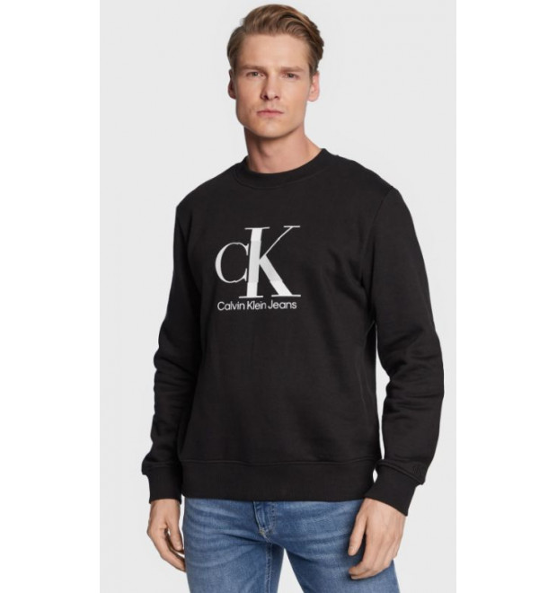 Calvin Klein Jeans čierna pánska mikina 