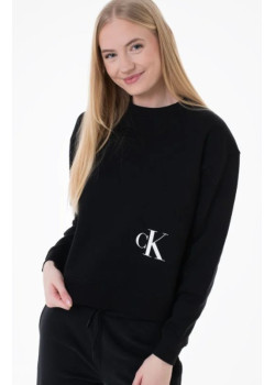 Dámska čierna mikina  Calvin Klein Jeans