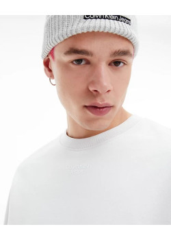Calvin Klein Jeans pánska mikina svetlosivá