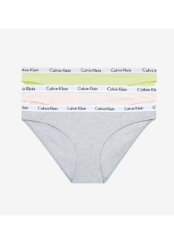 Dámske  bavlnené  nohavičky  Calvin Klein  3 kusy  v  balení