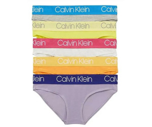 Dámske  farebné nohavičky Calvin Klein 5 kusov v balení