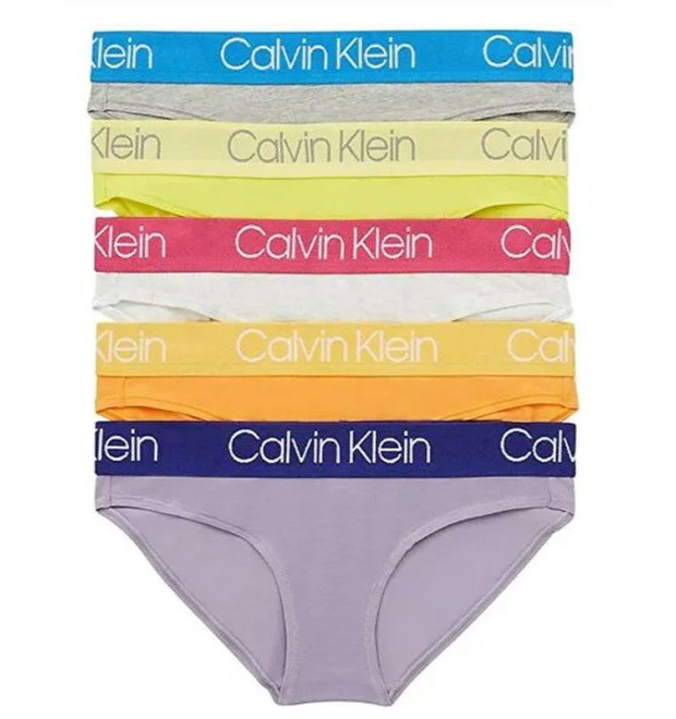 Dámske farebné nohavičky Calvin Klein 5 kusov v balení Dámske farebné nohavičky Calvin Klein 5 kusov v balení
