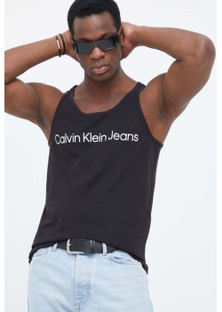 Pánske čierne tielko Calvin Klein Jeans