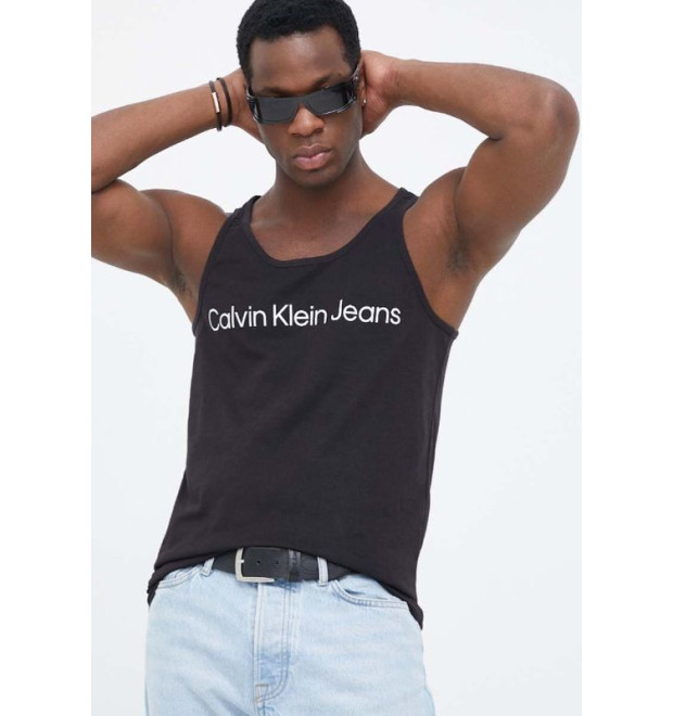 Pánske čierne tielko Calvin Klein Jeans Pánske čierne tielko Calvin Klein Jeans