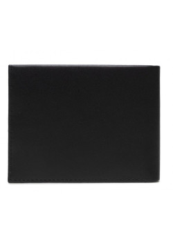 Pánska kožená peňaženka Calvin Klein v čiernej farbe