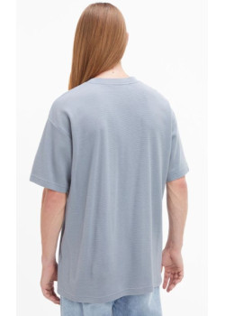 Pánske sivé tričko Calvin Klein Jeans vo voľnom strihu