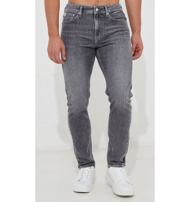 Pánske sivé rifle Calvin Klein Jeans Pánske sivé rifle Calvin Klein Jeans
