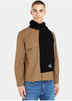 Calvin Klein Jeans pánsky šál čierny