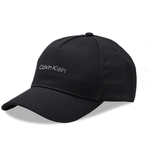 Šiltovka v čiernej farbe s logom Calvin Klein Šiltovka v čiernej farbe s logom Calvin Klein