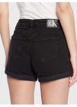 Čierne rifľové šortky Calvin Klein Jeans