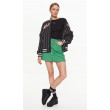 Rifľová zelená sukňa Tommy Jeans Rifľová zelená sukňa Tommy Jeans