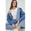 Top v bielej farbe Calvin Klein Jeans Top v bielej farbe Calvin Klein Jeans