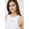 Top v bielej farbe Calvin Klein Jeans Top v bielej farbe Calvin Klein Jeans