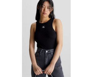 Top v čiernej farbe Calvin Klein Jeans
