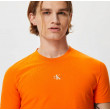 Calvin Klein Jeans pánske tričko micro logo oranžové Calvin Klein Jeans pánske tričko micro logo oranžové