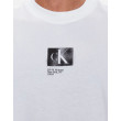 Biele tričko bez rukávov Calvin Klein Jeans Biele tričko bez rukávov Calvin Klein Jeans